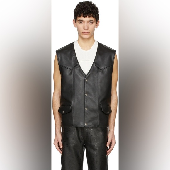 SCHOTT NYC 515V Leather Vest (NWOT) - Picture 8 of 8